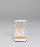 Everyday Slay Strappy Kitten Heels