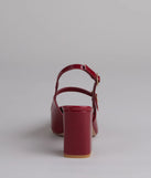 Too Chic To Quit Sling-Back Pumps
