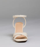 Sweeten Up Straw Block Heels