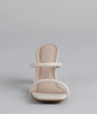 Walk This Way Strappy Block Heels