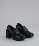 Elevated Chic Platform Loafers