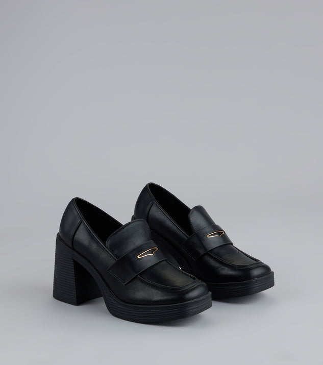 Windsor Elevated Chic Platform Loafers Sale
