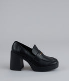 Elevated Chic Platform Loafers