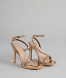 After Party Approved Rhinestone Stiletto Heels