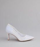 Romance Always Lace Stiletto Pumps