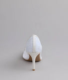 Romance Always Lace Stiletto Pumps