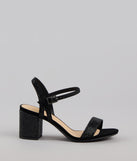 Disco Dreams Rhinestone Block Heels