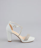 Made To Dazzle Rhinestone Platform Heels