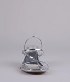 Extra Shine Metallic Kitten Heels