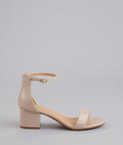 Effortlessly Everything Short Block Heels
