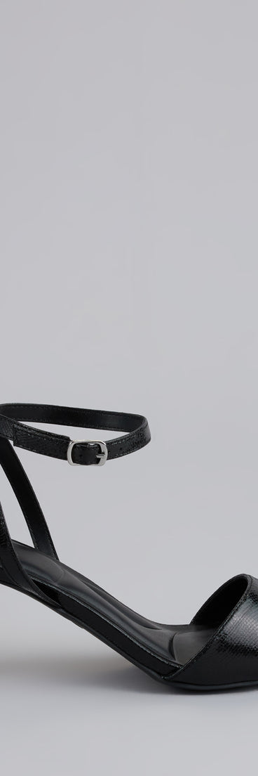 Chic Strides Kitten Stiletto Heels