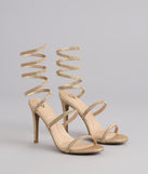 Glow Getter Rhinestone Stiletto Heels