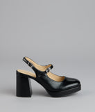 Retro Revival Faux Leather Mary Janes