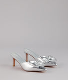 Party Edit Bow Mules