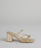 Walking Pretty Toe Ring Heels