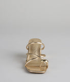 Walking Pretty Toe Ring Heels