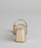 Walking Pretty Toe Ring Heels