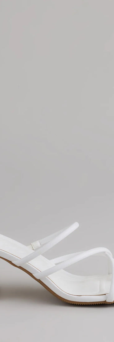 Walking Pretty Toe Ring Heels