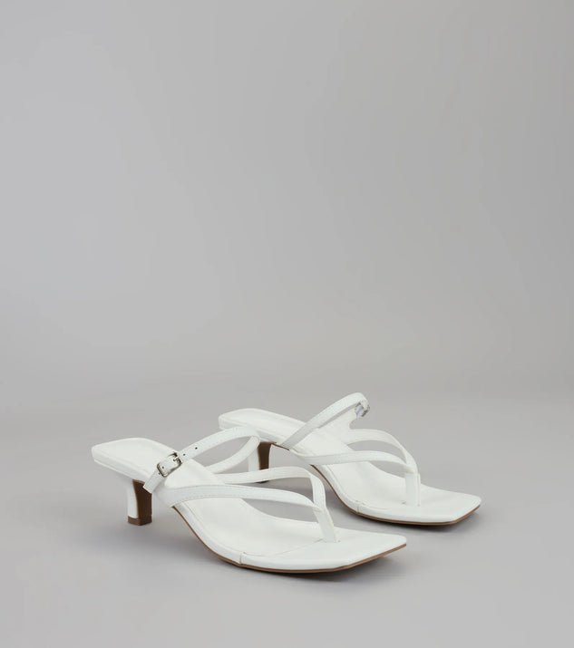 Butterflies and Brunch Kitten Heels