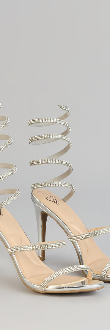Wrapped in Radiance Stiletto Heels