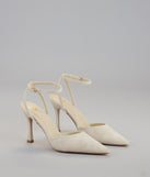 Sleek Intentions Slingback Heels