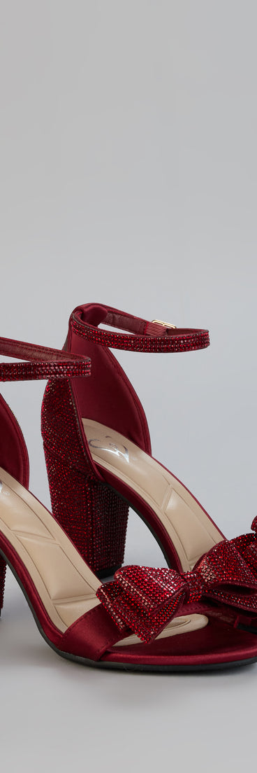Sweet Stunner Bow Heels