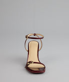Power Play Patent Stiletto Heels