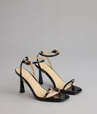 Power Play Patent Stiletto Heels