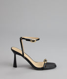Power Play Patent Stiletto Heels