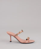 Out All Night Charm Strap Stiletto Heels