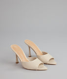 Gloss Point Patent Stiletto Mules
