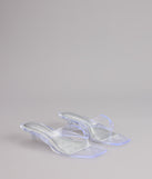 Throwback Glow Jelly Kitten Heels