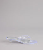 Throwback Glow Jelly Kitten Heels