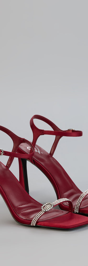 Nightwave Glam Rhinestone Heels