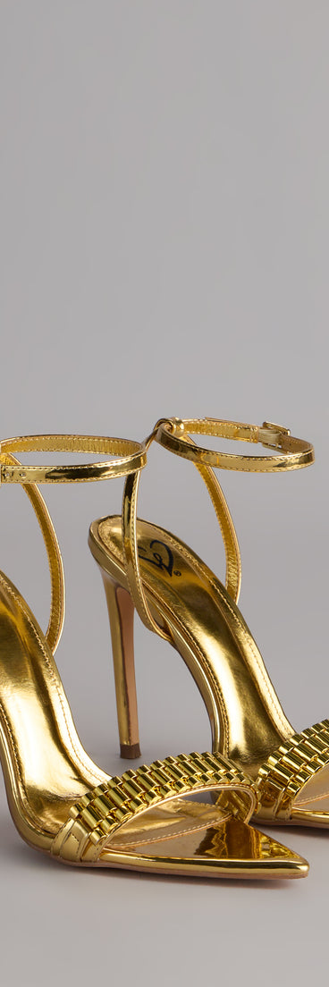 Glam Hour Watch Band Strap Stiletto Heels