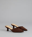 Chic Steps Pointed Toe Pumps