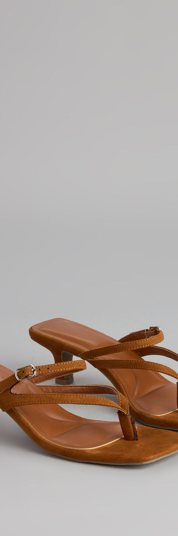 Butterflies and Brunch Kitten Heels