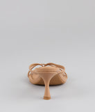 Sips And Sunshine Strappy Thong Mules