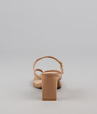 Strap In Thong Buckle Mules