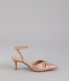 Sweet Point Kitten Bow Heels