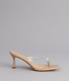 Strut And Stun Thong Mules