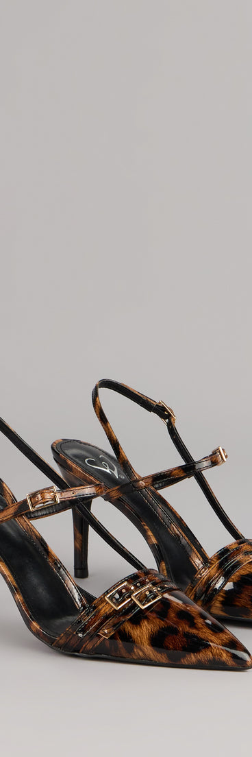 Intentionally Fierce Leopard Stiletto Heels