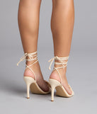 Bloom Step Crochet Flower Stiletto Heels