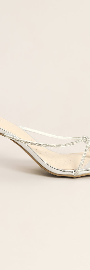 Make It Glam Rhinestone Stiletto Heels
