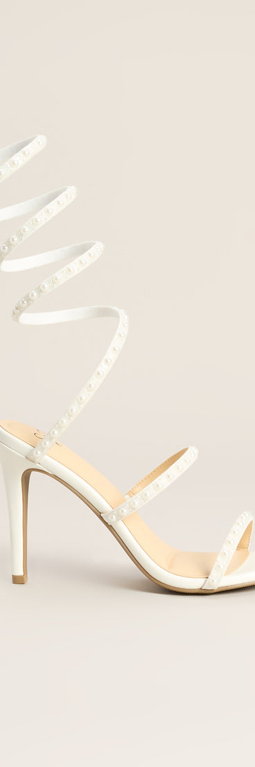 Something Borrowed Pearl Heels
