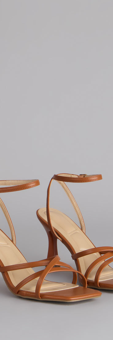 Everyday Icon Strappy Stiletto Heels