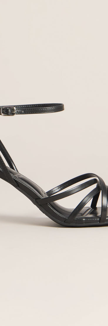 Everyday Icon Strappy Stiletto Heels