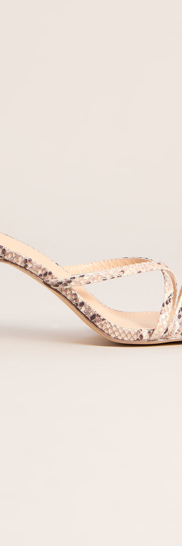 Venom Kiss Stiletto Heels