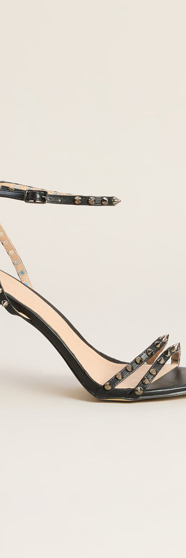 Trouble Looks Good Studded Heels