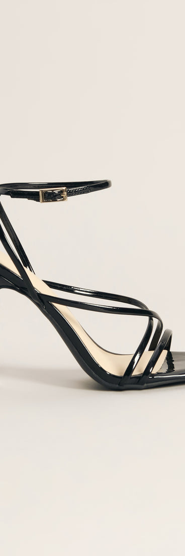 Last Call Strappy Stiletto Heels